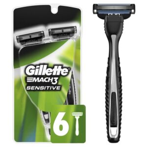 Gillette Razor Blades Mach3 6 Pcs