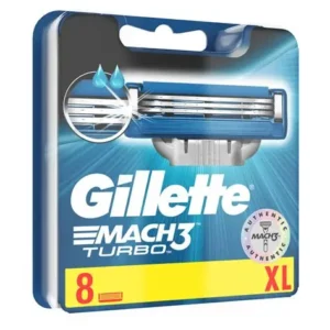 Gillette Razor Blades Mach3 Turbo 8 Pcs